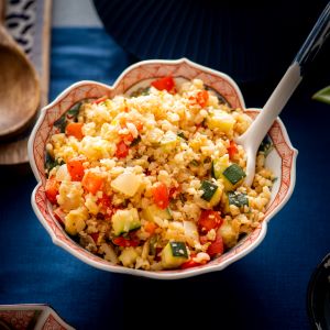 Atkins Low Carb Fried Cauliflower Rice