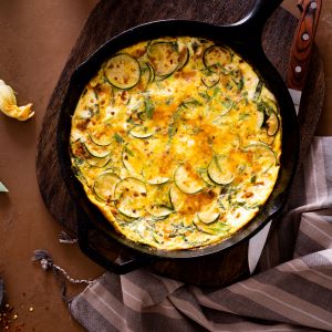 Keto Vegetable Frittata Recipe 🍳 - Cast Iron Keto