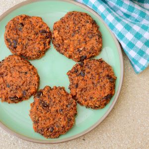 Atkins Vegetarian Black Bean Burgers