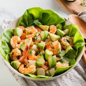 Atkins Mexican Shrimp and Vegetable Salad 